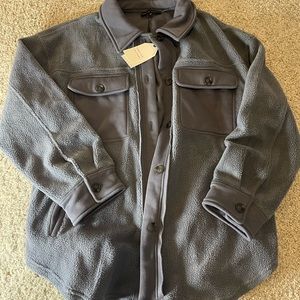 Fleece Pocketed Schacket